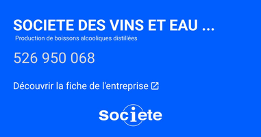 Logo de l'entreprise SOCIETE DES VINS ET EAUX DE VIE